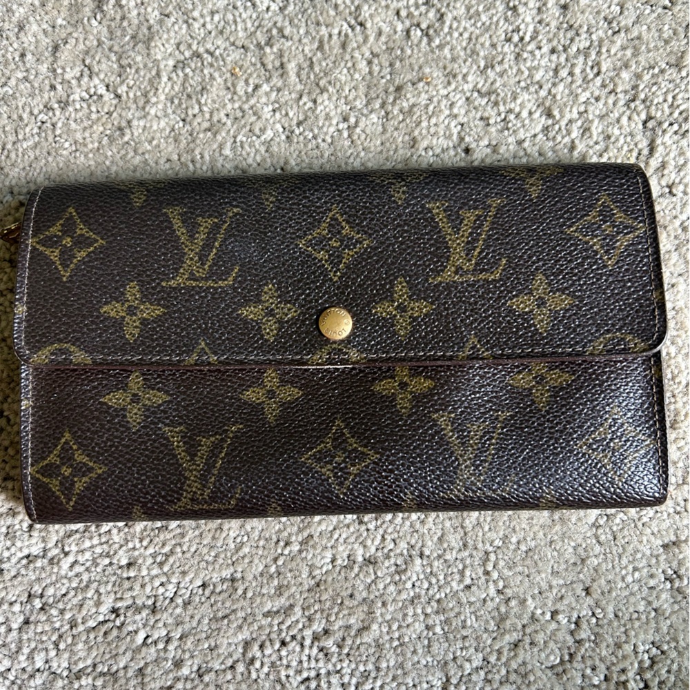 Louis Vuitton long wallet